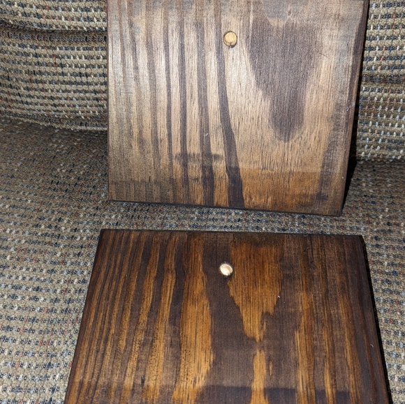Set of Vintage Litho wood plaques - Picture 4 of 5